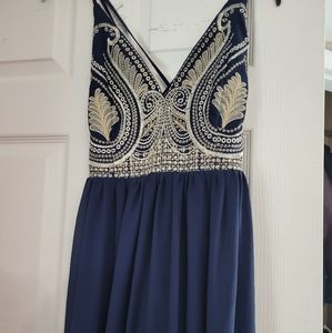 Navy Blue Dress